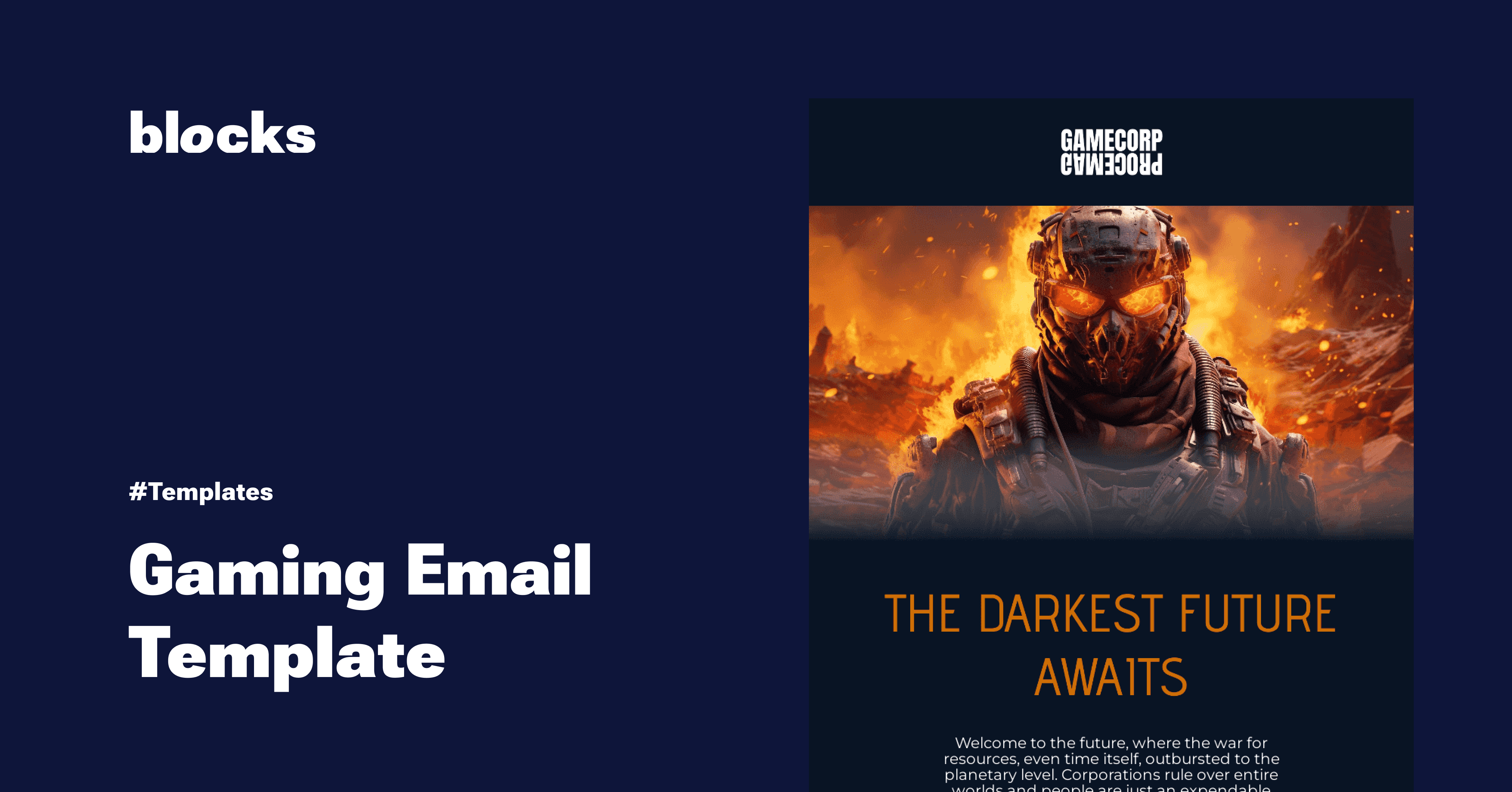 Level Up Your Gaming Emails | Get Our Template Today - Blocks